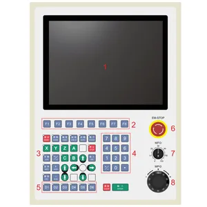 15 Inch Automatic Spring Height Adjustment CNC Spring Making Controller 4 Axis CNC Control System