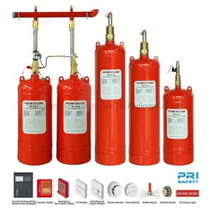 Fixed Engineered FM200 Automatic Fire Suppression System