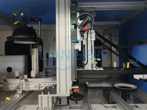 Customize Automatic Plastic Medicine Bottle Lid Visual Inspection Service Cap Vision Inspection System