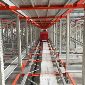 Automatic Warehouse Mother and Child Shuttle Racking System for Pallet Stacking Radio Shuttle Rack