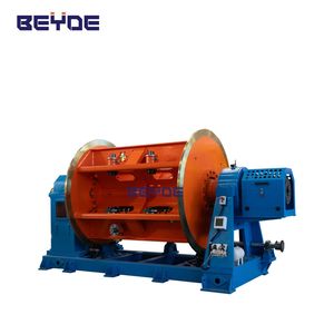 Cable Stranding Machine Withe Frame Type Ground Shaft Driven Manual Loading Method
