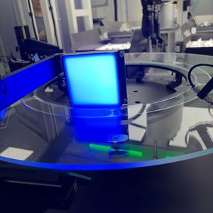Optical Sorting Machine Glass Turntable Visual Inspection for Auto Parts Defect Detection