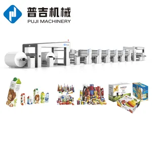 1-10 Color Full Automatic Computer Color Registration Unit Type Flexographic Printing Machine