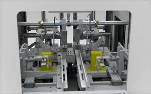 Automatic High Speed Shoe Box Rigid Box Forming Fruit Box Machine