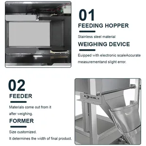 Automatic Bag Forming Filling Sealing Machine Sugar Powder Filling Tea Granule Packing Machine