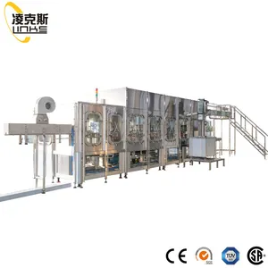 Automatic Liquid Packaging Machine Water Rinsing Filling Capping Monoblock