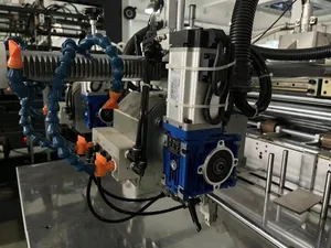 Automatic Rigid Box and Book Cover Making Machine 2 in 1 PC-5040d Box Making Machine Rigid Box Forming Machine Case Making Machine