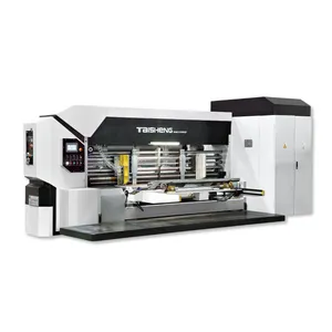 High Speed Roller Transfer Printer Slotter Die Cutter Machine Full Computer Control