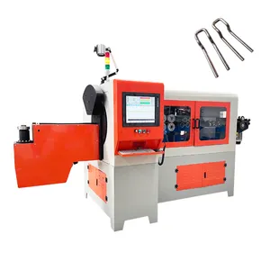 3D Full Automatic Solid Bar Spring Wire Bending Forming Machine for Supermarket Rack