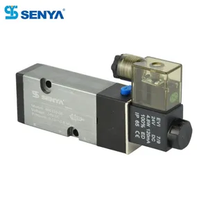 Customizable Spring Return IP65 5/2 Way Directional Control Valve for Pneumatic Press