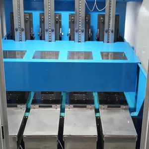 High Rigidity Four Spindle Pass Through Tapping Machine for Stainless Steel Hardened Nut Thread Machining