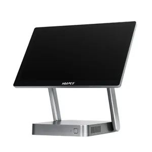Desktop Computer Monitor 15.6 Inch Capacitive Touch Screen Monitor POS System for Store