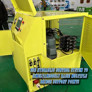 Automated Multi-Point Bridge Hydraulic Synchronous Lifting Jack System
