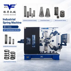 Trailer Ramp Train Strong Heavy Duty Steel Big Compression Spring Large Diameter Coil Making Machine