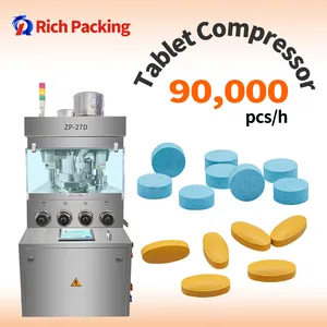 Zp27D Fully Automatic Powder Compression Rotary Tablet Press Machine