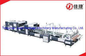 Automatic High Speed Intelligent Box Packing Machine Folder Gluer and Stitcher