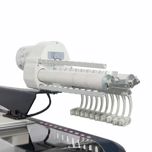 Blue CE ISO Certified Computerized Knitting Machine for Raschel Blanket Production System