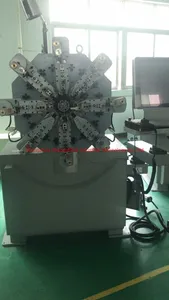 Automatic Spring Coiling Machine and Wire Decoiler