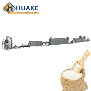 Factory Supply Nutritional Rice Production Line Twin Screw Fortified Rice Processing Extruder Machine