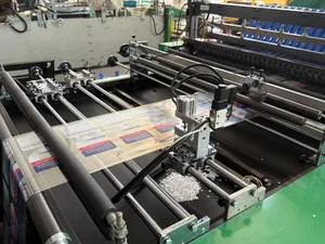 Side Sealing Bag Making Machine with Advanced Temperature Control and Safety System