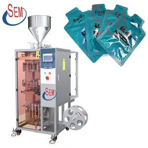 Automatic Irregular Shape Cosmetic Sachet Packing Machine Liquid Sealing Packaging Machine