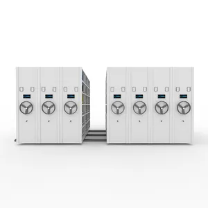 Durable High Density Compact Mobile File Storage Cabinet Metal File Filling Rack Intelligent Compact Shelving System