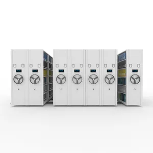 Durable High Density Compact Mobile File Storage Cabinet Metal File Filling Rack Intelligent Compact Shelving System
