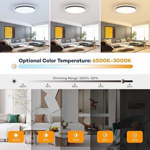 Variable Color Temperature Intelligent Ceiling Light LED