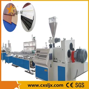 PVC Ceiling Panel Profile PVC Edge Banding Extrusion Making Line Machine