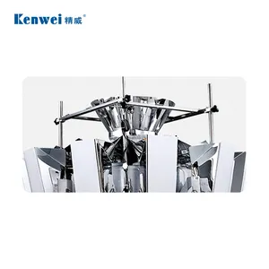 OIML R61 Certified Multihead Weigher with 100 Program Memory & Auto-Pause Function