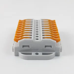 Efficient Wire Connection Compact Spring Push Wire Connector