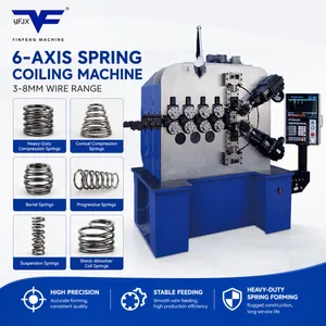 Manufacturer Customized Spiral Spring Steel Compression Type Compression Spiral Spring Machine