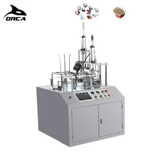 Paper Box Forming Machine Lunch Burger Cake Hamburger Fast Food Pizza Box Making Machine