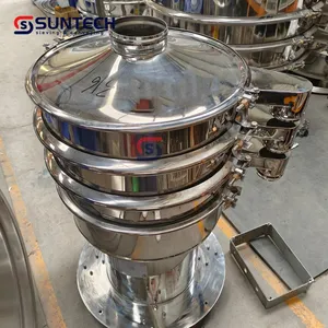 Advanced Food Particle Rotary Vibrating Screen Filter Machine