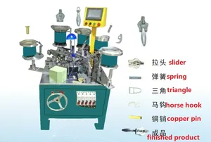 Kyy Invisible Slider Assembly Machine, Female Apparel Zipper Slider Machine  Zipper Making Machine