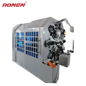 12 Axis CNC Multi-Function Spring Making Machine, Multi-Axis Compression Torsion Extension Spring Forming Equipment