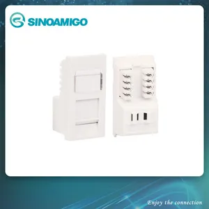 Type 50 Module Cat 5e RJ45 Socket with Shutter