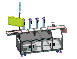 Copper Shell Optical Sorting Machine Size Surface Defects Visual Inspection Equipment