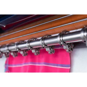 High-Tech Blue Computerized Industrial Knitting Machine for Raschel Blankets with CE ISO