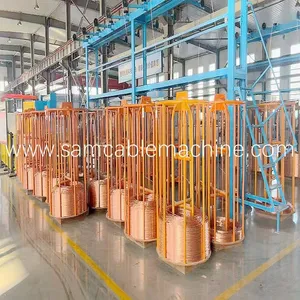 Multi Wire Drawing Machine Multi-Step Copper Wire Drawing Cable Making