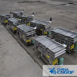 Gaofu Large Capacity Sieving Palm Kernel Shell Screen Linear Vibrating Sieve Separator Machine