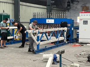 Automatic Reinforcement Panel Making Fence Mesh Welding Machine