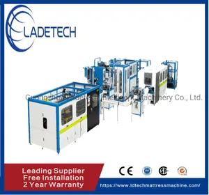 LDT-PSL Fully Automatic High Speed Pocket Spring Production Line Pocket Spring Coiler Machine Pocket Spring Assembler Machine