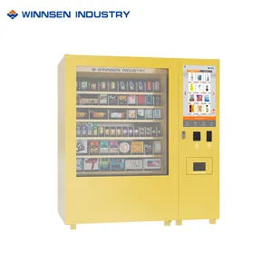 Fast Food Breakfast Rice Lunch Box Vending Machine with Payment Module