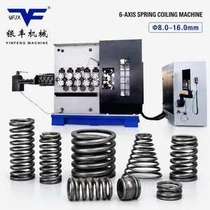 High Quality Coil Large Compression Spring Making Machine