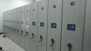 Electro-Mechanical Control File Compactor Smart Mobile Shelves System
