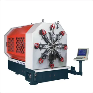 6mm 12 Axis Camless CNC Versatile Spring Rotating Making Machine