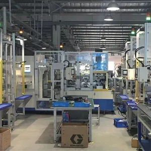 Automatic Assembly Line for Motorcycle with on-Line Inspection Function