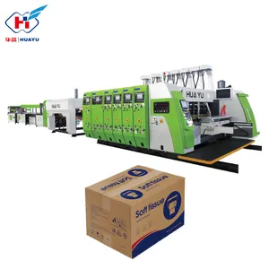 High-Speed Fully Automatic Carton Box Production Line Machine