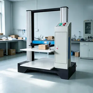 Computer Servo Rct Fct Ect Corrugated Carton Compression Tester for Laboratory Testing
